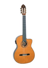 Resim Valencia Ccg1 İnce Kasa Elektro Klasik Gitar 