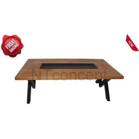 Resim Ntconcept Masif Ağaç Loft Sehpa 