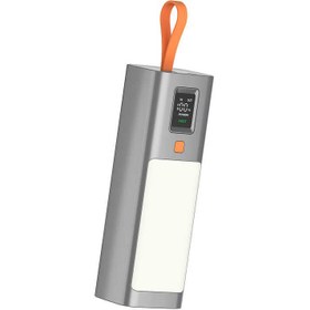 Resim Xipin T134L Işıklı PD 100W Hızlı Şarj Özellikli 20000 Mah Powerbank - Gri 