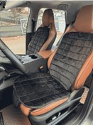 Resim Accent Koltuk Minder Ortopedik Cepli Araç Ve Kılıf Seti Tam Uyumlu,siyah Renk,konforlu Tasarım 