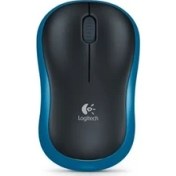 Resim Logitech M185 Kablosuz Mouse USB Mavi 910-002236 