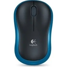 Resim Logitech M185 Kablosuz Mouse USB Mavi 910-002236 
