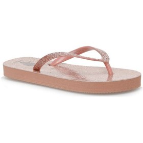 Resim U.S. Polo Assn. Zagrebo 2FX Pembe Kız Çocuk Parmak Arası Terlik Pembe 