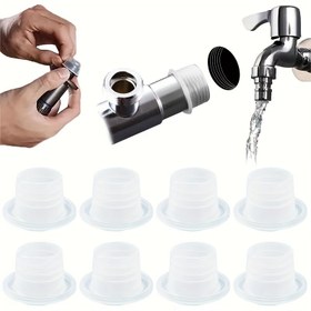 Resim 30 Paket Silikon Musluk Yastıkları Seti - Musluk ve Hijyenik Ekipmanlar için Sızdırmaz Kauçuk Sızdırmazlık Halkaları, Güçlü Sızdırmazlık Performansı, Direkt İçme Suyu Uyumlu Değil 