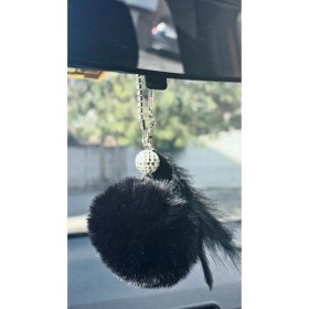 Resim Oasis Life Taşlı Ayna Süsü Disko Top Ponpon ve Tüy Koleksiyon 