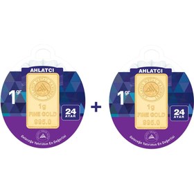 Resim Ahlatcı 24 Ayar - 2 Gram Külçe Altın 
