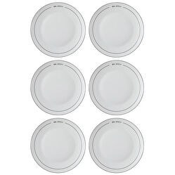 Resim Round Servis Tabağı 6 Kişilik 