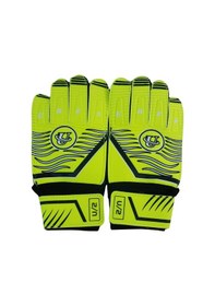 Resim Unes Futbol Kaleci Eldiveni Parmak Korumalı, Tutuş Güçlü, Yetişkin & Çocuk Beden Çok Renkli 