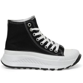 Resim Butigo 23S-467 3FX Siyah Kadın Sneaker 