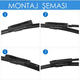 Resim Sentinel Muz Silecek Takımı Peugeot 301 2012-2021 ile uyumlu 