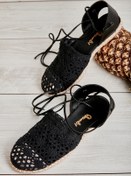 Resim Bambi Siyah Kadın Espadril K01534120013 