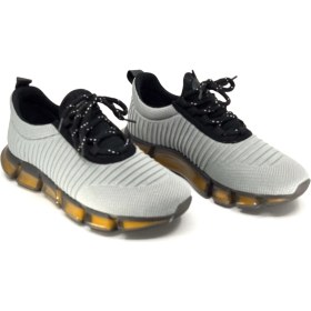 Resim Voyager Tekstil Kumaş Ithal Yüksek Taban Sneakers Casual Günlük Erkek Ayakkabı 