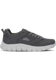 Resim Slazenger Glen I Erkek Büyük Beden Koyu Gri Koşu & Yürüyüş Spor Ayakkabısı Koyu Gri 