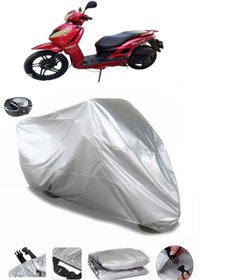 Resim CoverPlus Kanuni Merlin S ARKA ÇANTA UYUMLU SU GEÇİRMEZ MOTOSİKLET BRANDASI 