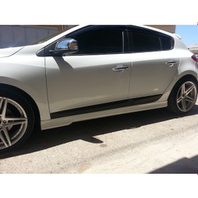 Resim Renault Megane 3 Yan Marşpiyel - Fiber -boyasız 