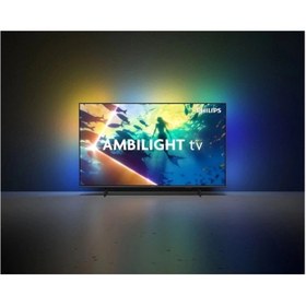 Resim Philips 55PUS8050/62 55'' 139 Ekran Uydu Alıcılı 4K Ultra HD Smart Titan Ambilight TV 