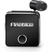 Resim Fineblue F1 Lavalier Bluetooth Kulaklık Siyah (Yurt Dışından) 