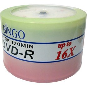 Resim Bingo Dvd-R 4.7Gb 16X 50 Li Cakebox 