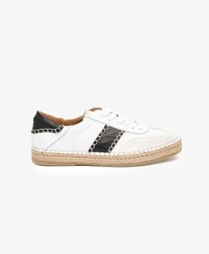 Resim Greyder 59275 Bej Süet Beyaz Hakiki Deri Kadın Sneaker Ayakkabı-936 Beyaz 