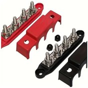 Resim Xuweiwei 2 Paket Kırmızı Siyah 5/16" Otomotiv Güneş Enerjisi Deniz Hortumları Akü Bağlantı Kutusu 