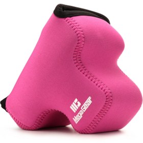 Resim MegaGear Ultra Hafif Neopren Kamera Kılıfı Fujifilm X-t200 (xc15-45mm) Ile Uyumlu - Pembe 