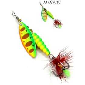 Resim Captain 6050 Bugbao 9gr Döner Kaşık Mepps Renk 1 