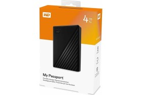 Resim Wd 4tb My Passport WDBPKJ0040BBK-WESN 2.5" USB 3.2 Siyah Harici Harddisk 