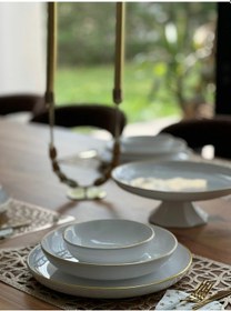 Resim Altın Yaldızlı Çorba Kasesi Çap 14cm Yükseklik 4cm 