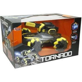 Resim Su Atan Şarjlı Tornado Sarı Araba , Uzaktan Kumandalı Full Fonksiyon 2,4g Genel 