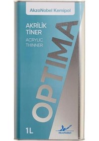 Resim Akzonobel Optima 2k Akrilik Tiner 1 Lt Hızlı 