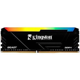 Resim Kingston Fury Beast RGB 16 GB (2x8) 3200 MHz CL16 KF432C16BB2AK2/16 DDR4 Ram 