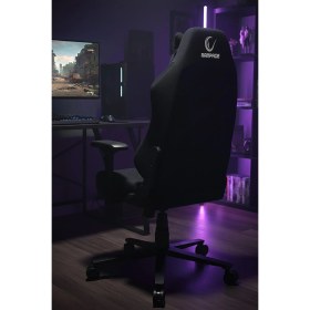Resim Rampage KL-R72 Woof Üst Seviye Terletmez Kumaş Siyah Gaming Oyuncu Koltuğu 