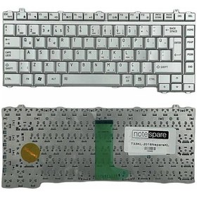 Resim Toshiba İle Uyumlu Pk130180100, Pk130180300, Pk130180380, Pk1301803n0 Notebook Klavye Gümüş Gri Tr 