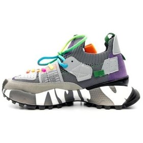 Resim Guja 25y303-1 Kadın Renkli Bağcık Kalın Taban Günlük Spor Ayakkabı 