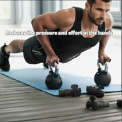 Resim Kaldırma, Pull-Up ve Dambıl Antrenmanı için Kaymaz Silikon Tutuş Eldivenleri - Ergonomik Nefes Alabilir Parmaksız Tasarım ile Avuç İçi Koruma, Basınç & Çabayı Azaltır, Unisex Spor Salonu Eldivenleri (Gri/Siyah), Kaldırma Eldivenleri, Güç Eğitimi Aksesuarları, Parmaksız Eldiven Tasarımı 