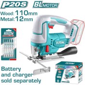 Resim Total Lion Akülü Dekopaj Testere Solo -TJSLI1008 