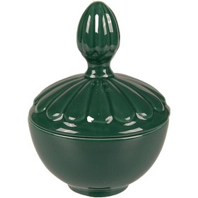 Resim Covered Bowl Medium- Green 