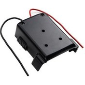 Resim Xiyyadms Milwaukee 14.4v-18v Akü Grupları İçin Kablolu Dışarı Akım Verici Bağlantı Adaptörü Siyah 