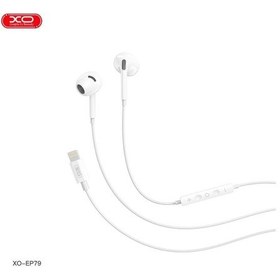 Resim Xo Ep79 Seri Lighting Girişli Bluetooth Kulaklık - Apple Uyumlu iPhone Şeffaf 