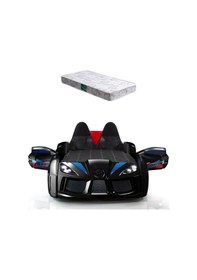 Resim Arabalı Yatak, Audi Koltuklu Full Ledli Arabalı Yatak + 1 Adet Comfort Yatak 