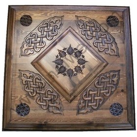 Resim Neiwel Osmanlı Sadir Oyma Tavan Göbeği 