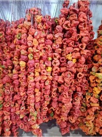 Resim Yeni Mahsülden Kurutulmuş Kurutmalık Kırmızı Kuru Tatlı Biber 1 Dizi 50 Adetli 