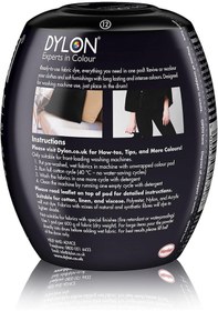 Resim Dylon Matik Yoğun Siyah Kumaş Boyası 350g Siyah 