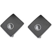 Resim Volvo V60/v90/xc40/xc60/s60/s90 İçin 2x Siyah Isofıx Çocuk Koltuğu Kılıfı - Kaiyi 