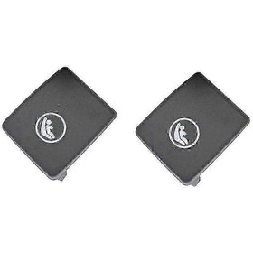 Resim Volvo V60/v90/xc40/xc60/s60/s90 İçin 2x Siyah Isofıx Çocuk Koltuğu Kılıfı - Kaiyi 