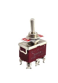 Resim Ic-158s Swıon Toggle Switch On-off-on 15a 6p Ø12mm Xt-23b 
