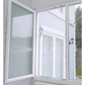 Resim Pencere Cam Sineklik Sinek Tülü Tek Kanat Sineklik 75X125 cm 4 Metre Çift Taraflı Bant PUNTALI 