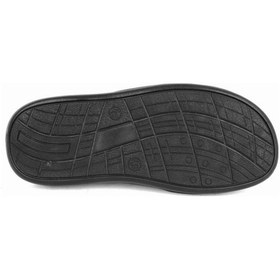 Resim Moda Ayakkabı 5236 Deri Erkek Sandalet Ayakkabı Siyah 