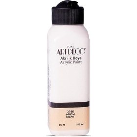 Resim Artdeco Akrilik Boya 140 ML Krem 070R-3646 