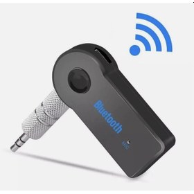 Resim Kablosuz Bluetooth Aux Kiti 3.5 Mm Stereo Ses Alıcısı, Araç Ve Ev Ses Sistemleri Uyumlu Adaptör 